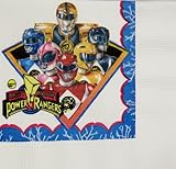Classic Power Ranger Beverage Napkins 16 Count