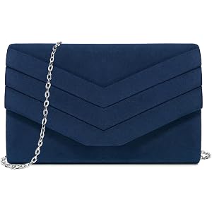 Nexellent Clutch purses for women Evening Bags Crossbody Shoulder Handbags Detachable Chain for Wedding Prom Party, Envelope