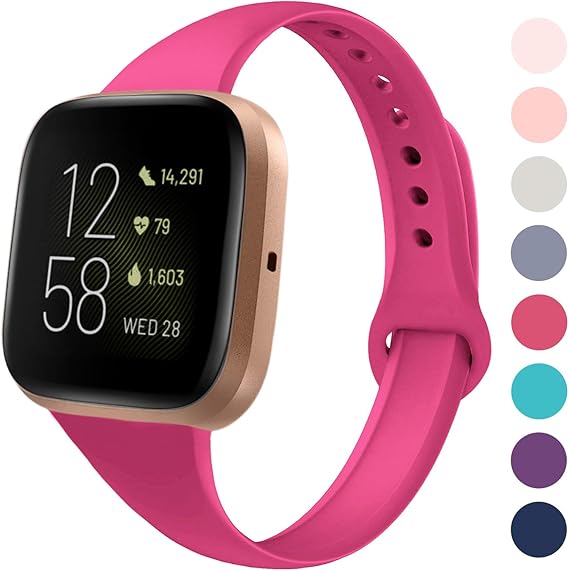 fitbit versa pink amazon