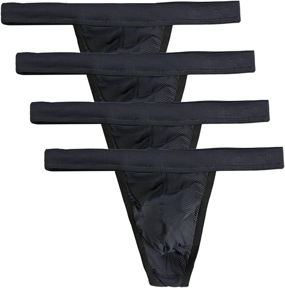 Mens Underwear Micro Mesh Stretch Thong T-Back Sexy Brief