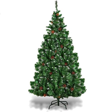 Bei Regali Di Natale.Znn Albero Di Natale Albero Di Natale E Pigne Verdi Artificiali Innevati Eleganti E Belli Adatti Per Decorazioni E Regali Di Natale Di Fascia Alta Amazon It Casa E Cucina