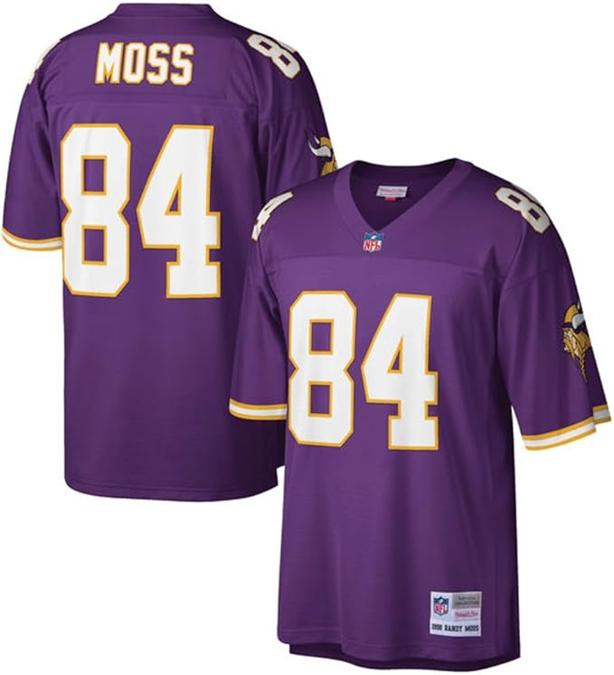 Amazon.com : Youth Randy Moss Minnesota Vikings Purple Replica Jersey (Youth Small (8)) : Clothing