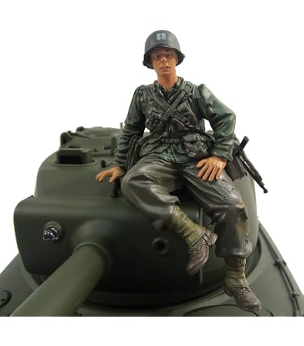 1:16 Resin Soldier Figure Kit – WW II US Army Officer, 120mm, Unassembled