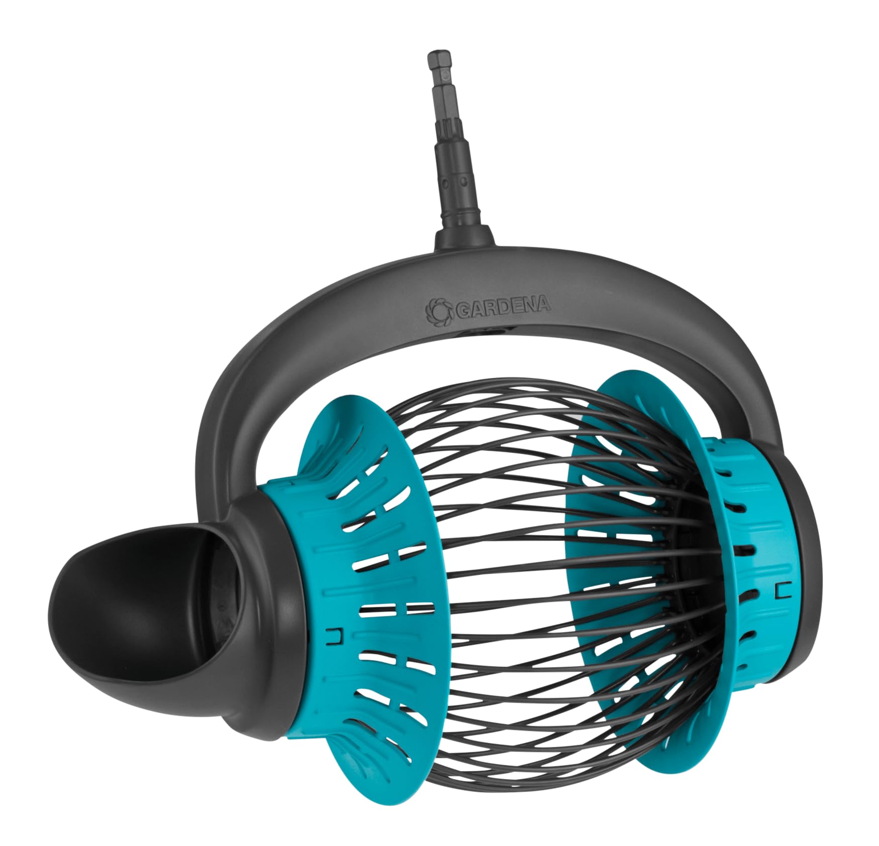 Gardena combisystem Fruit Collector: The fruit collector for picking up fruit of about 4 to 9 cm without bending over, convenient emptying, compatible with Gardena combisystem handles (3108-20)