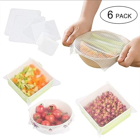 XINGYAN Cubierta elástica de Silicona, 6 Cajas refrigeradas ...