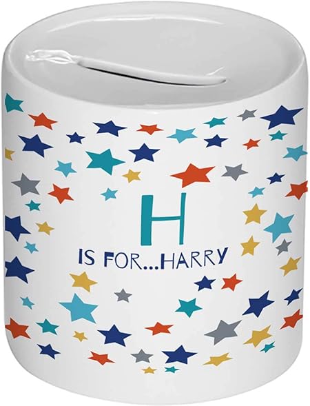 personalised money box for baby boy