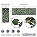 Windscreen4less Artificial Expandable Ivy Leaf Faux Leaves Privacy Fence Screen for Outdoor Indoor Backyard Patio Balcony (Double Sided Leaves, 1 Pack)