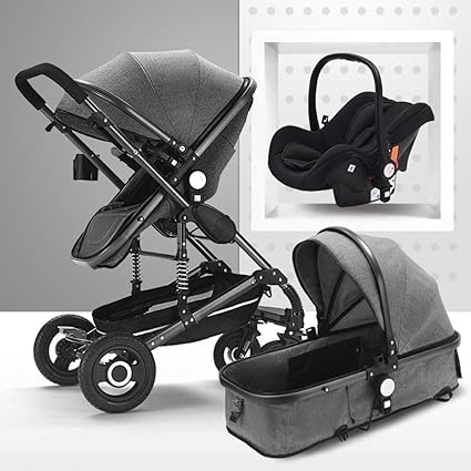 Olmita Baby Stroller Travel Systems Lightweight Baby Strollers Suitable For Babies From 0 To 3 Years Old Three In One Stroller E Amazon Co Uk Kitchen Home