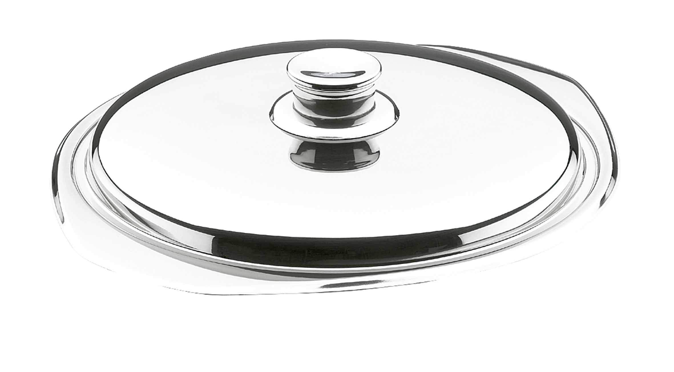 Lacor 60928 Lid for Soup Tureen, One Size, 28 cm, Silver