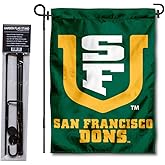 San Francisco Dons Garden Flag with Stand Holder