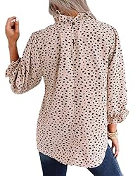 Avanova Women's Leopard Printed Ruffle Hem 3/4