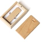 RXFSP Personalised Engraved Solid Maple Wood USB Flash Drive 32GB Gift view 7