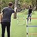 Ladder Toss Ball Game Set - Box Shaped Sturdy & Stable Base – 6 Toss Bolos with Thick Rope – Built-in Score Tracker – Ideal for Indoor/Outdoor Game - With Backpack Bag – Easy Setup – 2-4 Player