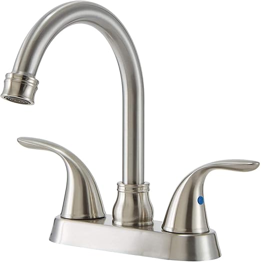 1#Grifos Para Lavamanos De Baño Agua Cocina Grifo Lavabo Acero