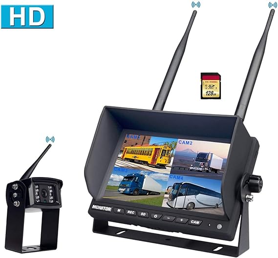 CAMONS Digital Wireless Reversing Camera Kit, 7” Rear Amazon.co.uk