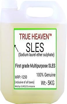 True Heaven Multipurpose SLES (Sodium Laurel Ether Sulphate) Pack, 5 kg