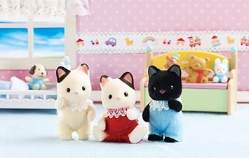 tuxedo cat family sylvanian