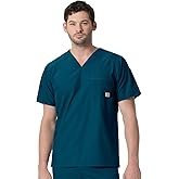 Carhartt Scrubs C15106 Men's Force® Modern Fit Twill Chest Pocket Top