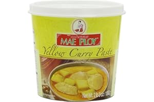 Mae Ploy Yellow Curry Paste, 1 Kg / 35 oz Tub