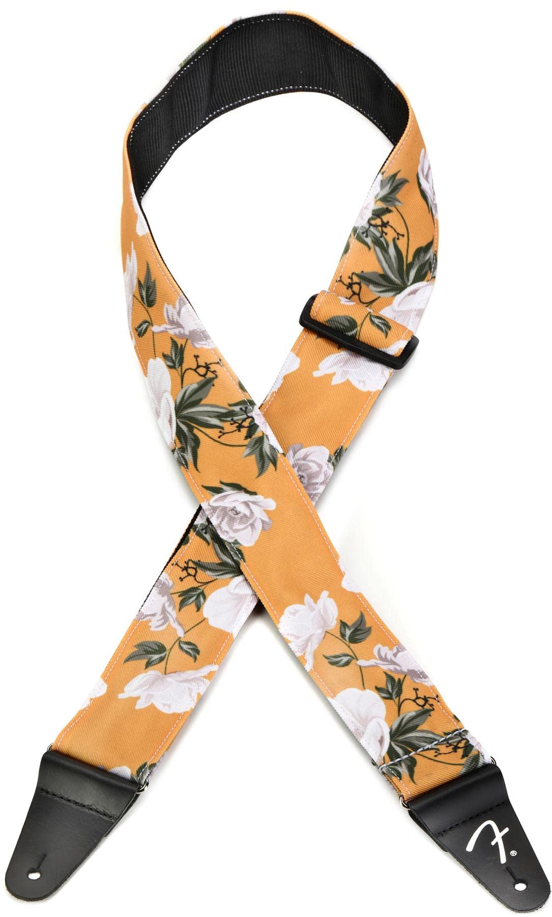 Fender Floral Guitar Strap - Marigold