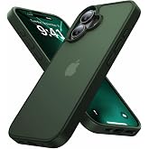 Eastinbox for iPhone 16 Case, Matte Protective Slim Case, Green | 16FT Military Grade Shockproof, Anti-Slip Anti-Scratch, Slim Translucent Protective Cover, i Phone 16 Phone Case