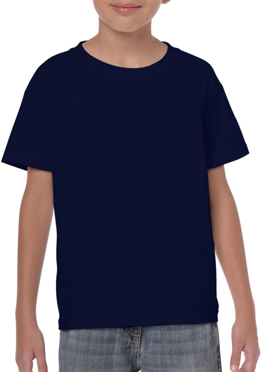 Boys Plain T Shirt Girls Childrens Kids Ages 1 2 3 4 5 6 7 8 9 10 11 12 13 14 15 Tee Shirt T-Shirt