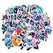 Waterproof Laptop Stickers Waterproof Skateboard Snowboard Car Bicycle Luggage Decal 50pcs Pack