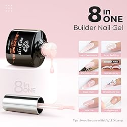 modelones Builder Nail Gel, 8-in-One Cover Nude