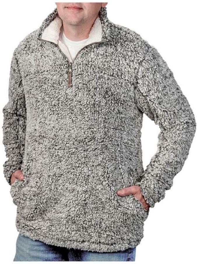 fluffy quarter zip