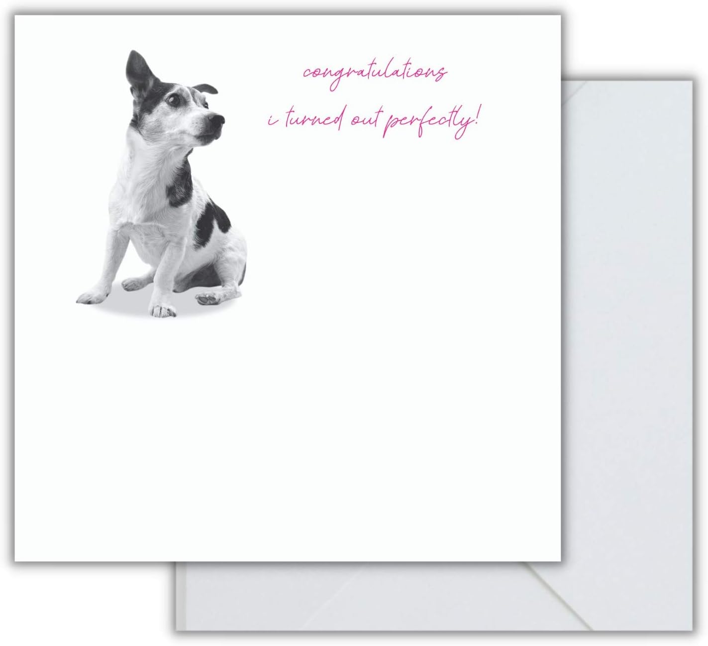 Emotional Rescue Mother's Day Card, Funny Card for Mum 163x163mm, Black & White, Multi