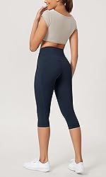 ODODOS ODLEX 2-Pack High Waist Workout Capris with