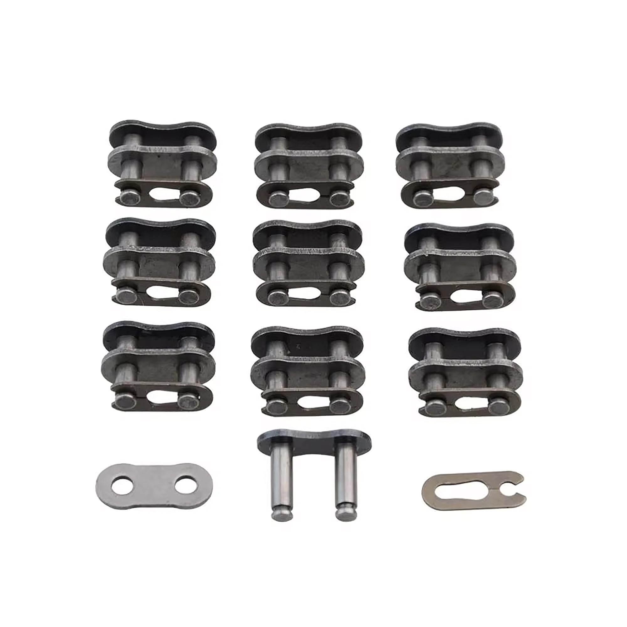 GOOFIT 10PCS #428 Chain Buckle Clip Style Connecting Link Chain main link Replacement for Chinese made 110cc 125cc 150cc 200cc 250cc ATV Quad 4 Wheeler