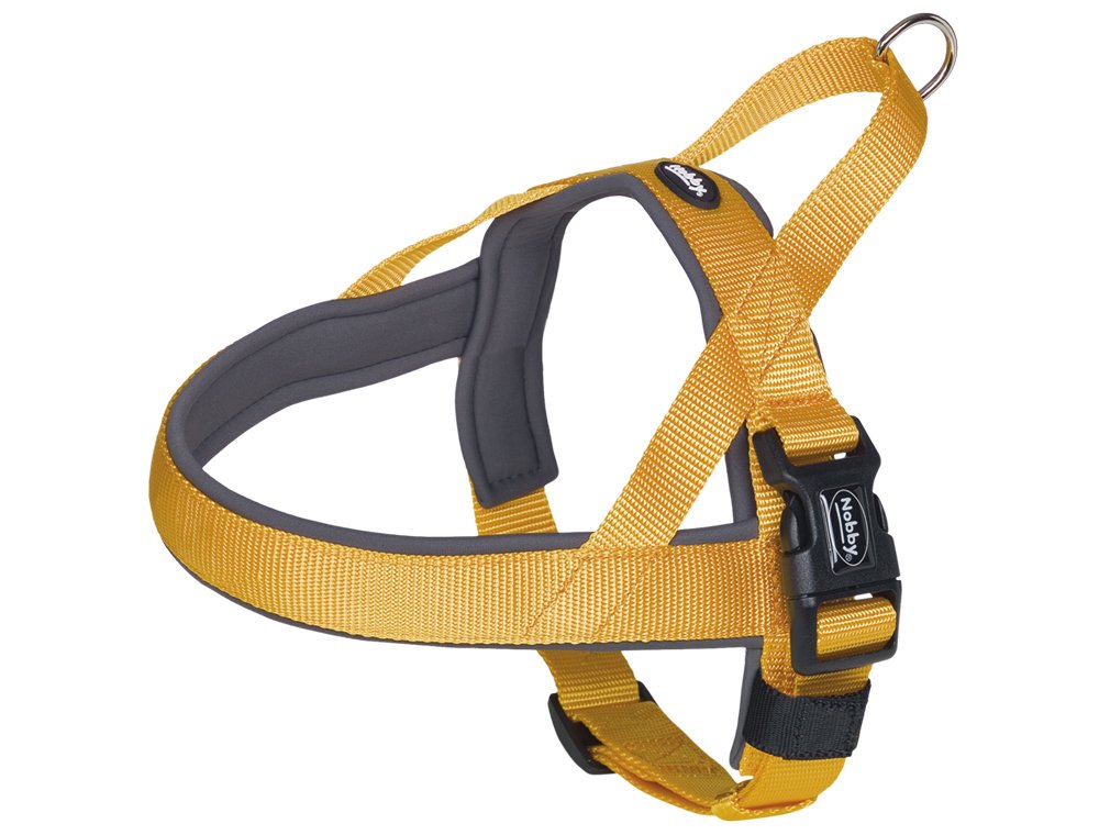 Nobby Classic Preno Norwegian Harness, 68-85 cm+54 cm/40-45 mm, Orange/Gray