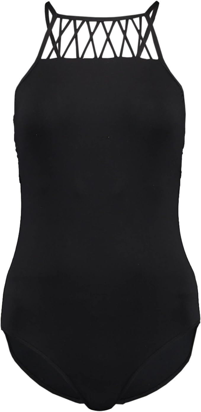 Seafolly One Piece Black DD Cup Swimsuit at Amazon Women’s Clothing store