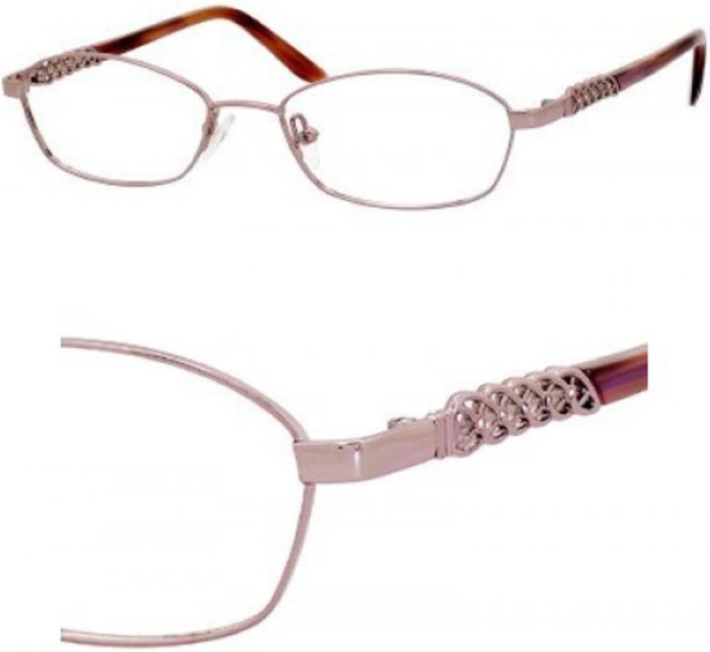 SAKS FIFTH AVENUE Eyeglasses 203 01L4 Light Rose 51MM
