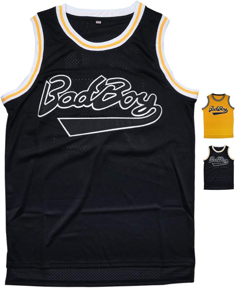 Micjersey BadBoy #72 Smalls Basketball Jersey, 90S Hip Hop Clothing for Party S-XXXL