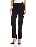 Rafaella Women's Regular Curvy Gabardine Slim Leg