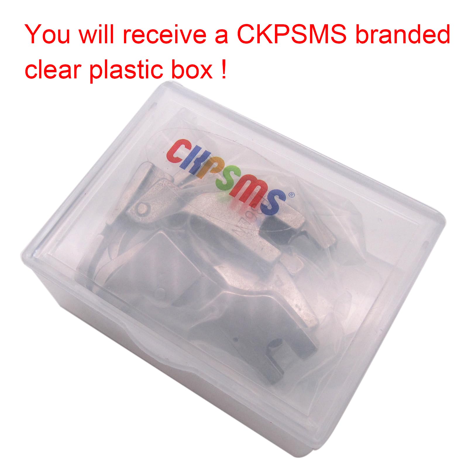 ckpsms KUNPENG - #P36N+P36LN+P363+S518N 1SET 4PCS Different Zipper Presser FEET FIT for Industrial Single Sewing Machines