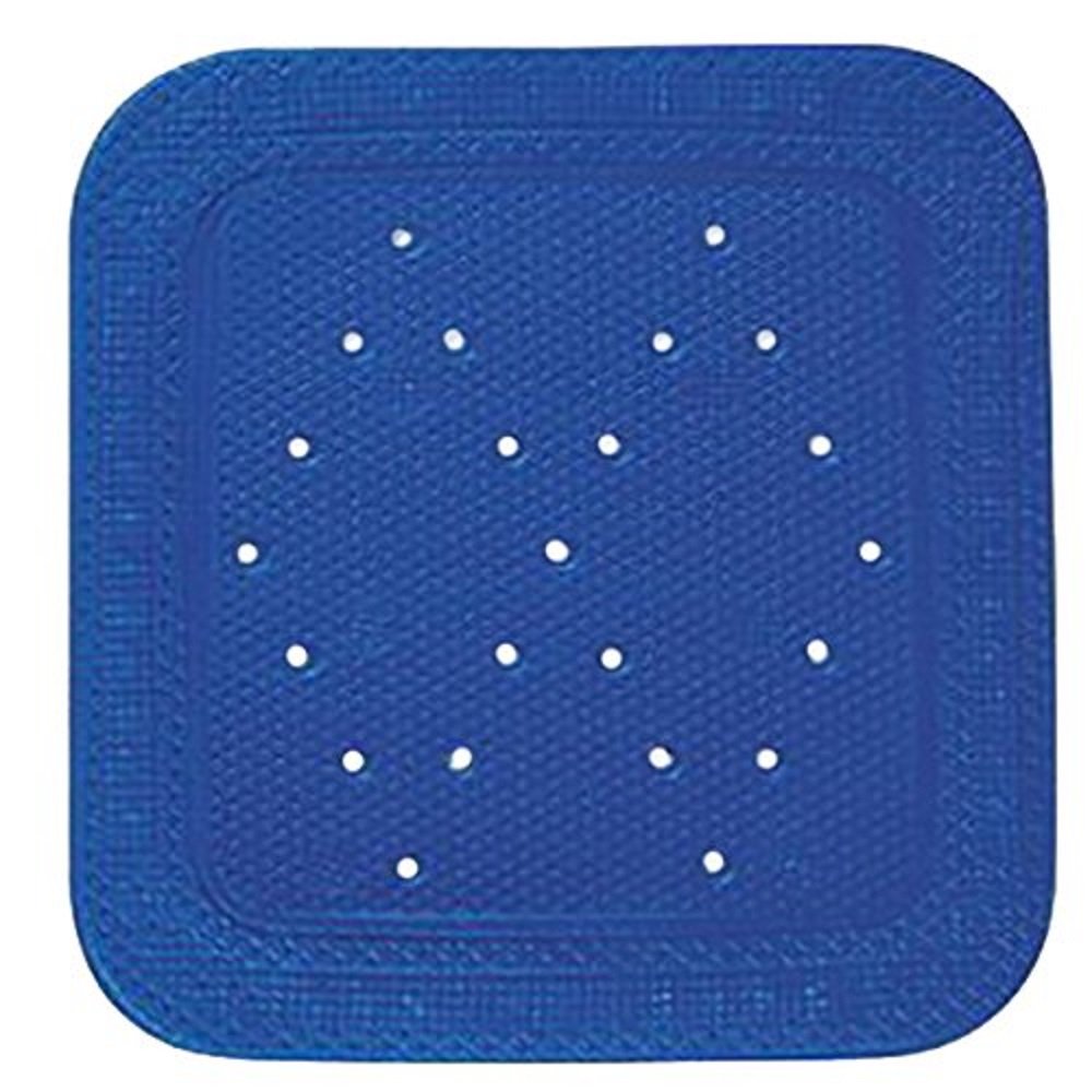 Kleine Wolke Calypso Shower Mat, PVC, Blue, 55 x 55 x 1 cm