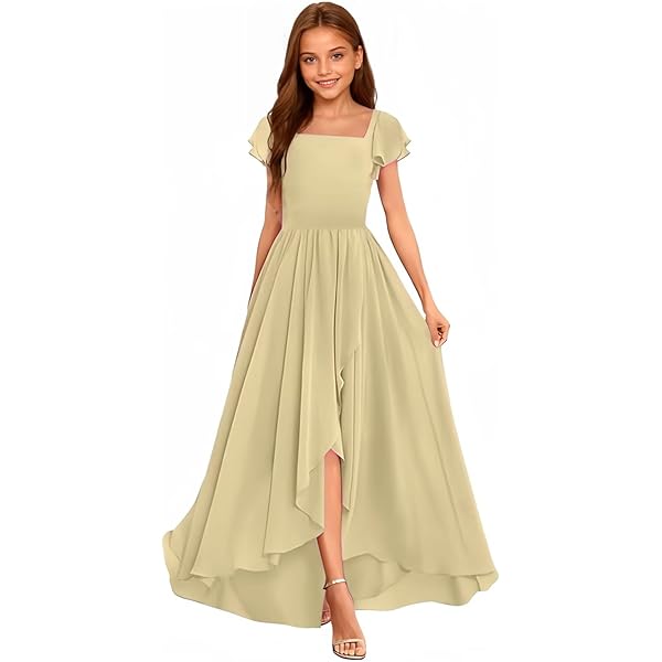bridesmaid dresses with sleeves modest Modest Fuchsia Satin Cap Sleeves Bridesmaid Dress – Lisposa main image 1