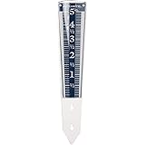 AcuRite 5" Capacity Easy-to-Read Magnifying Acrylic, Blue (00850A2) Rain Gauge