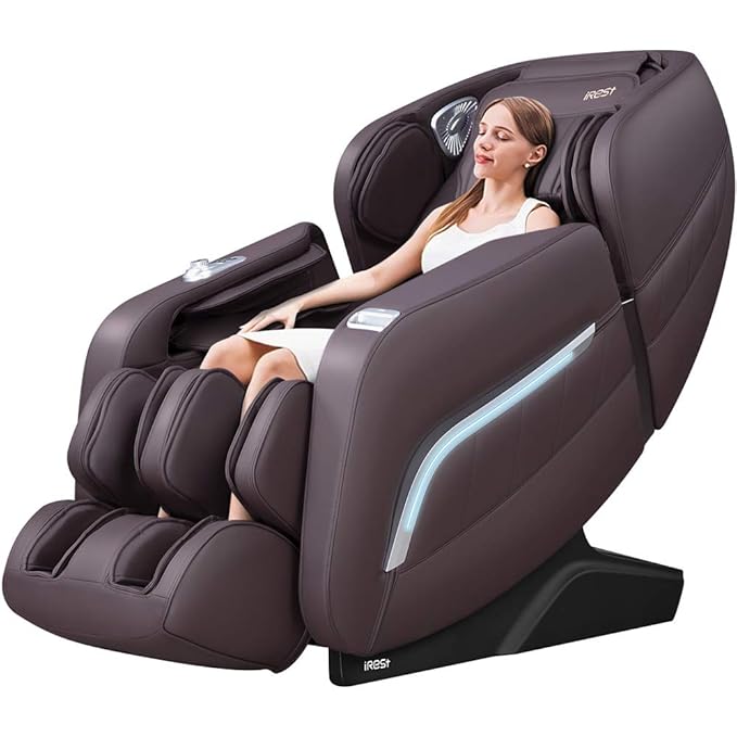 AI Voice Control Full Body Massage Chair Recliner with