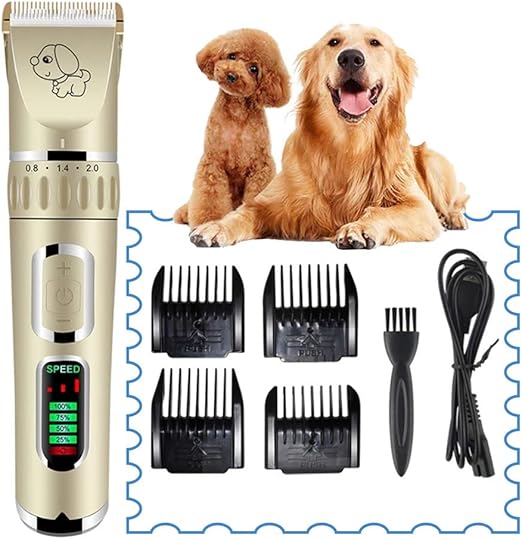 Animal Hair Clippers Tool, Professional Hair Trimmer Shaver For Dogs