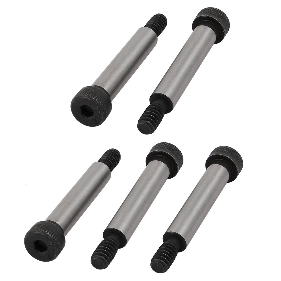 uxcell 5pcs Alloy Steel Shoulder Bolt 1/4 inches Shoulder Dia 11/4