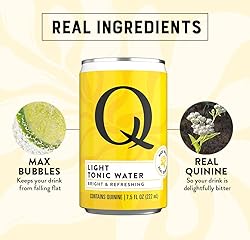 Q LIGHT TONIC WATER with Real Quinine & Organic