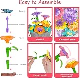 OSDUE Flower Garden Building Toy Set 90PCS Educational STEM for Kids view 3