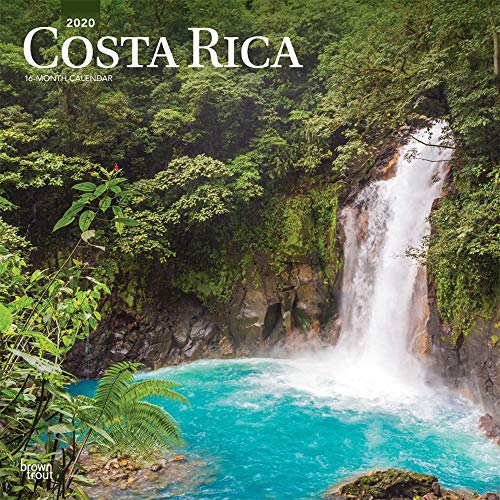 F.r.e.e Costa Rica 2020 12 x 12 Inch Monthly Square Wall Calendar, Central America Caribbean Pacific Scenic EPUB