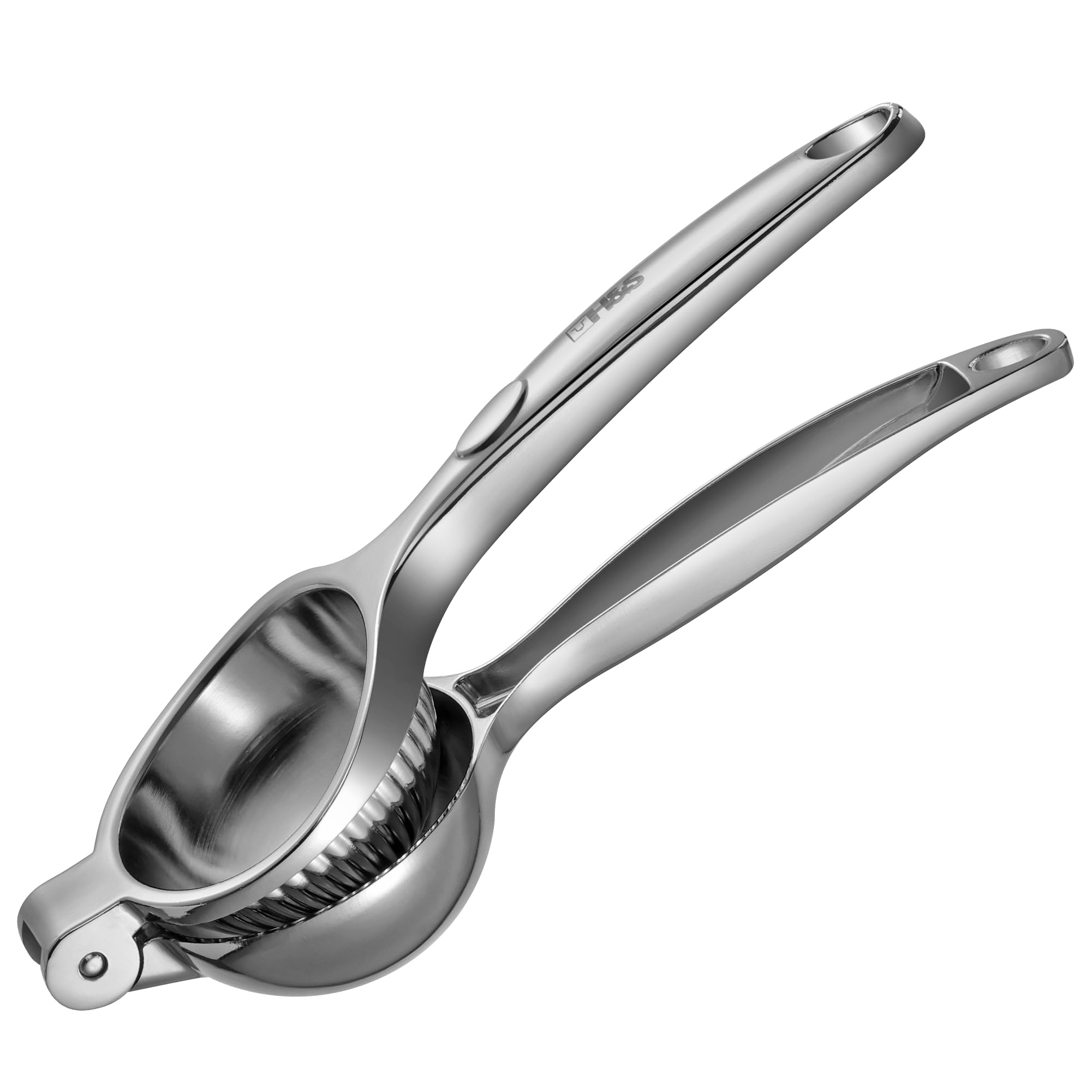 H&S Lemon Squeezer - Durable Zinc Alloy Manual Lemon or Orange Juicer - Fresh Lemon Squeezers - Citrus Hand Press Juicers for Lemon, Orange, or Lime Fruit - Hand Held Juice Maker