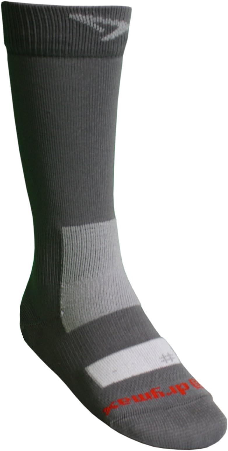 Draymax Lite Hockey Skate Socks (Gray) X-Small