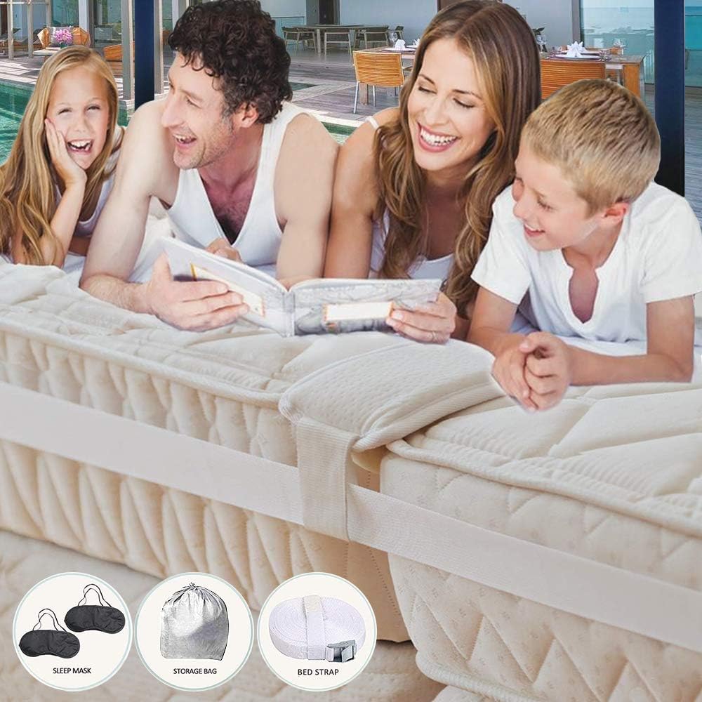 Foam Split King Gap Filler for Adjustable Bed, Twin Bed Connector To